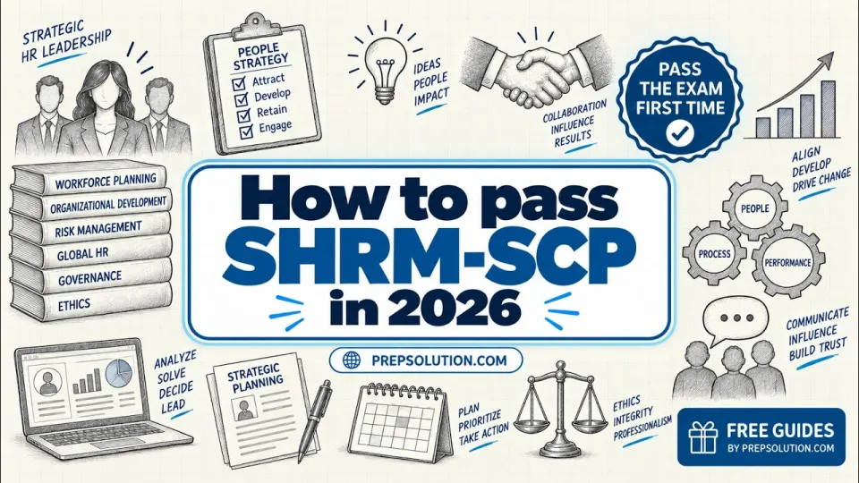 Pass SHRM-SCP First Try: Ultimate 2026 Exam Strategy and Tips