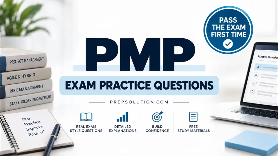 PMP Practice Questions, Comprehensive Guide to Exam Success
