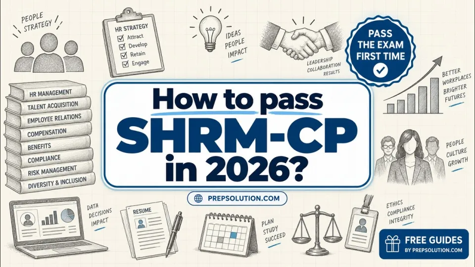 SHRM-CP Study Guide: Master Your 2026 HR Certification Exam