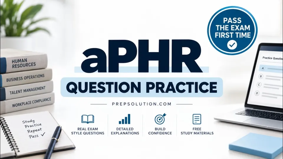 What Are the Best aPHR Practice Questions to Prepare for the 2026 Exam